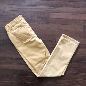 Talbots size 4 gold heritage fit straight cords